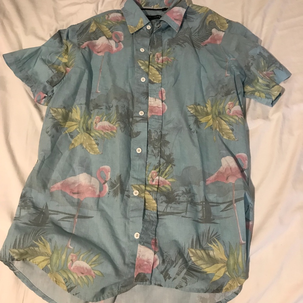 Floral Button Up